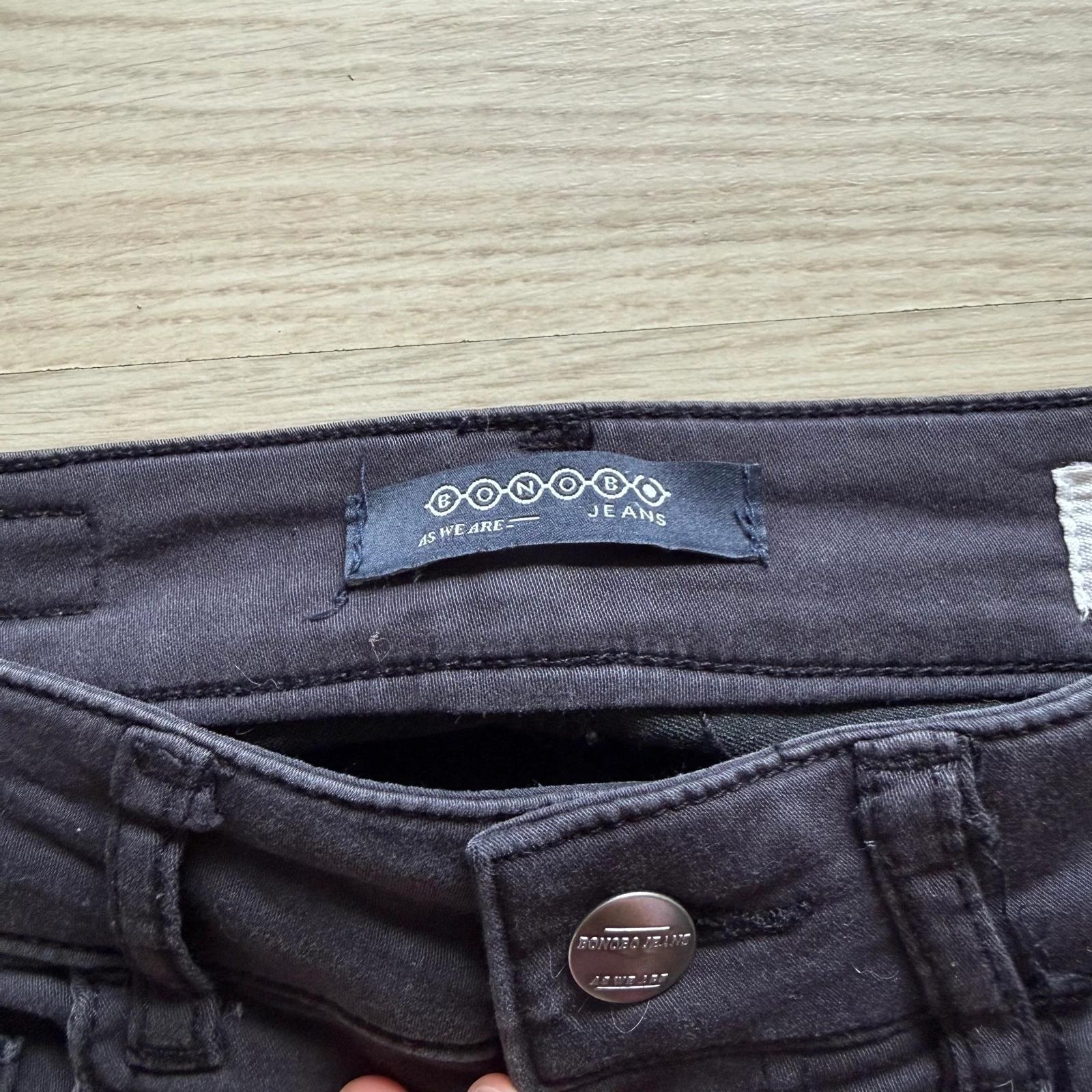 Black slim skinny pants Bonobo size 34 XS – photo 10